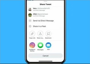 iPhone Users Can Now Share Tweets Directly To An Instagram Story